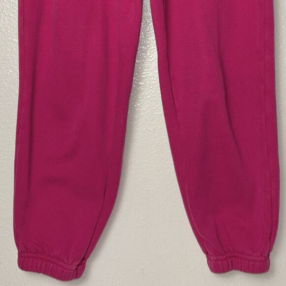 Fabletics Sweatpants Women's size XS Eco Go-To Classic In Dark Fuchsia Pink - Picture 8 of 16